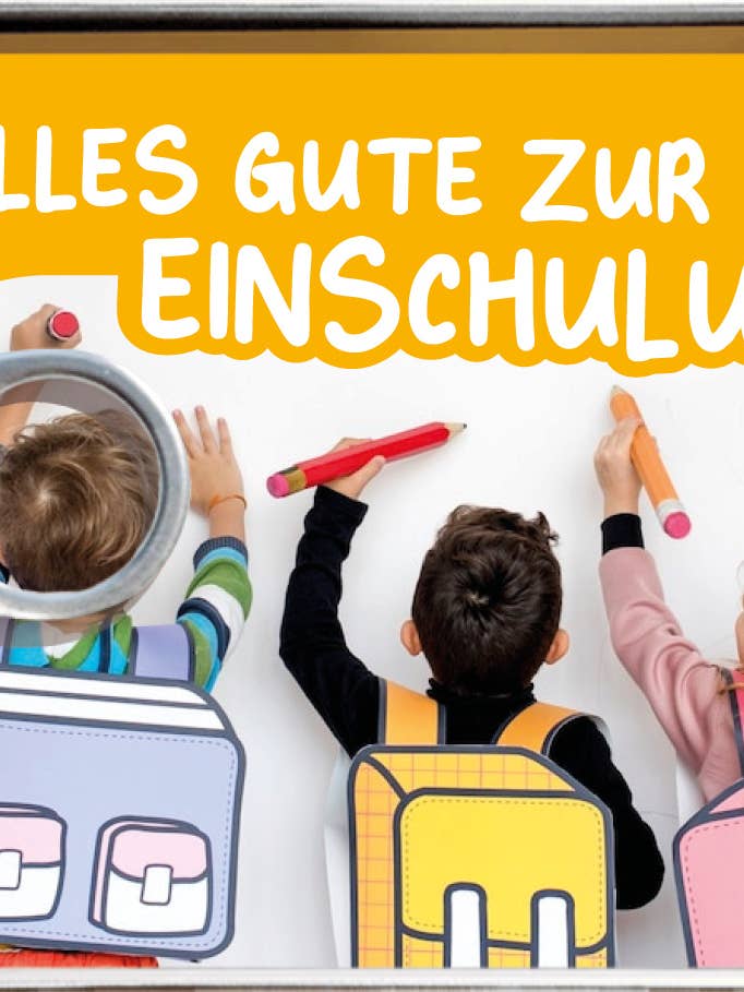 Correo en lata «¡Todo lo mejor para la inscripción escolar!» para venta al por mayor de Gespänsterwald