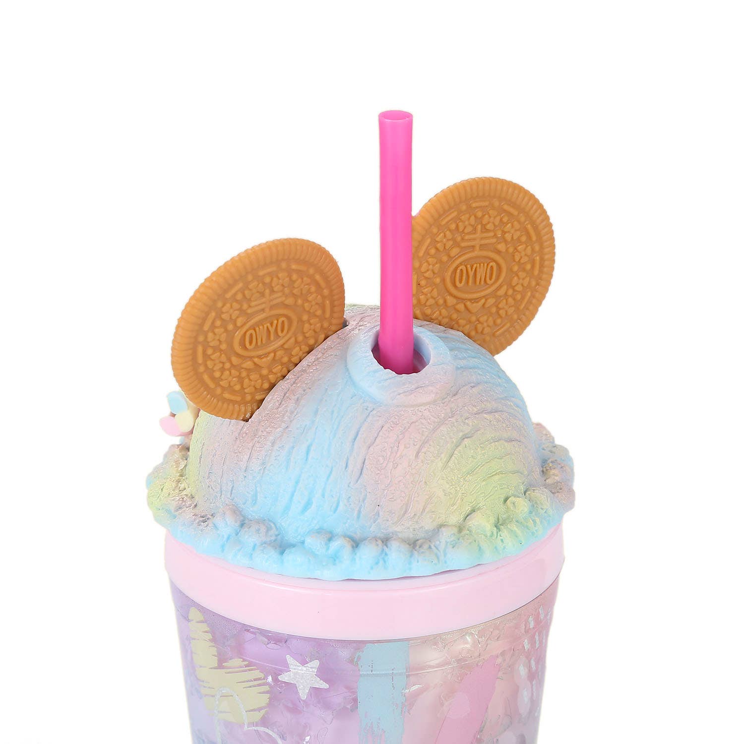 Bewaltz - Wholesale Insulated Mug/Tumbler - Cookie Mouse Ear Sweets Rainbow Tumbler - 16 Oz11