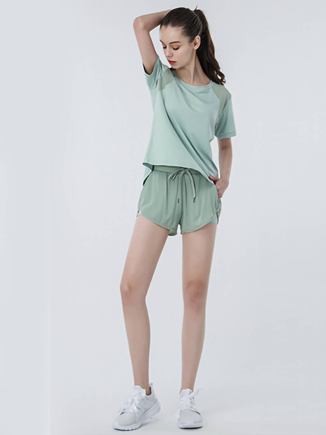 Active by Anna-Kaci - Wholesale Athletic shorts – Women's - Workout Gym Athletic Shorts with Pockets6