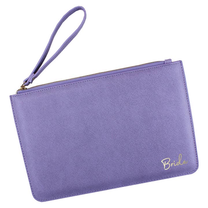 eBuyGB Craft Blanks - Wholesale Clutch Bag - Women's - Bride Clutch Bag Pouch Bridal Wedding Purse PU Leather10