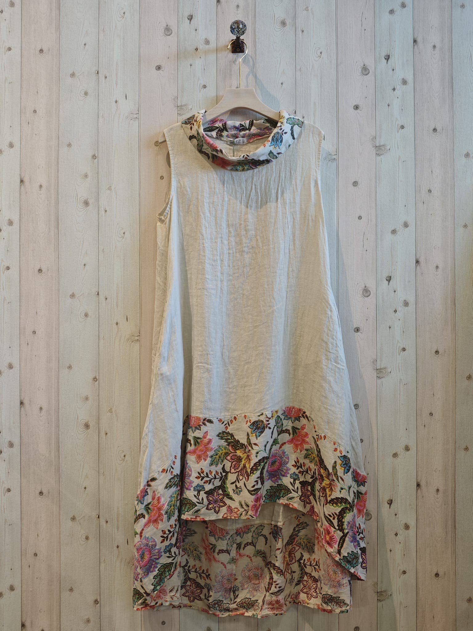 Linen & More – wholesale Dress – Women's – REF 26179 DRESS PRINTS 100% LINEN10