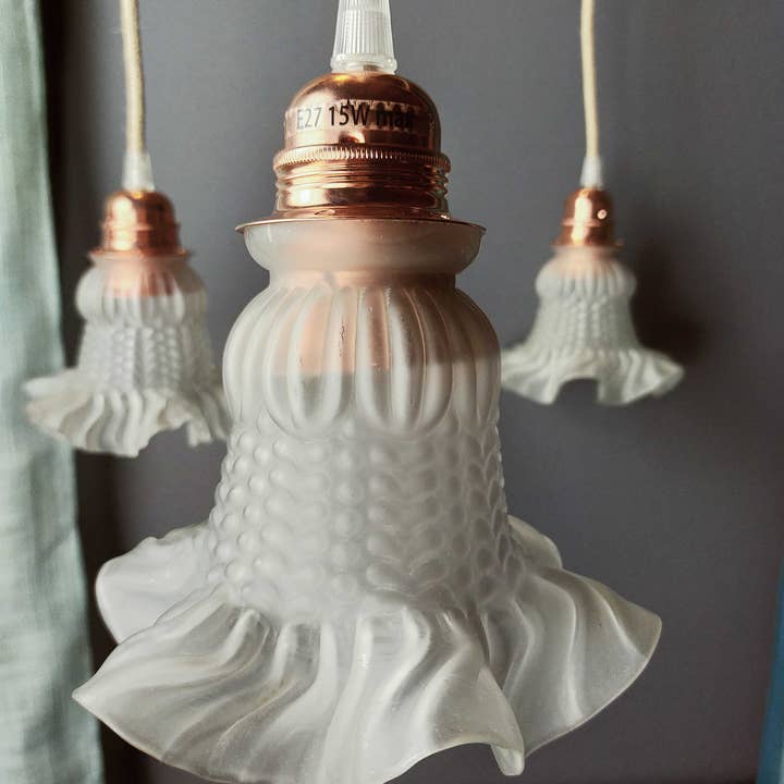 Le Siècle des Lumières – Engroshandel Lysekrone/pendellampe – Tulip pendel i glas