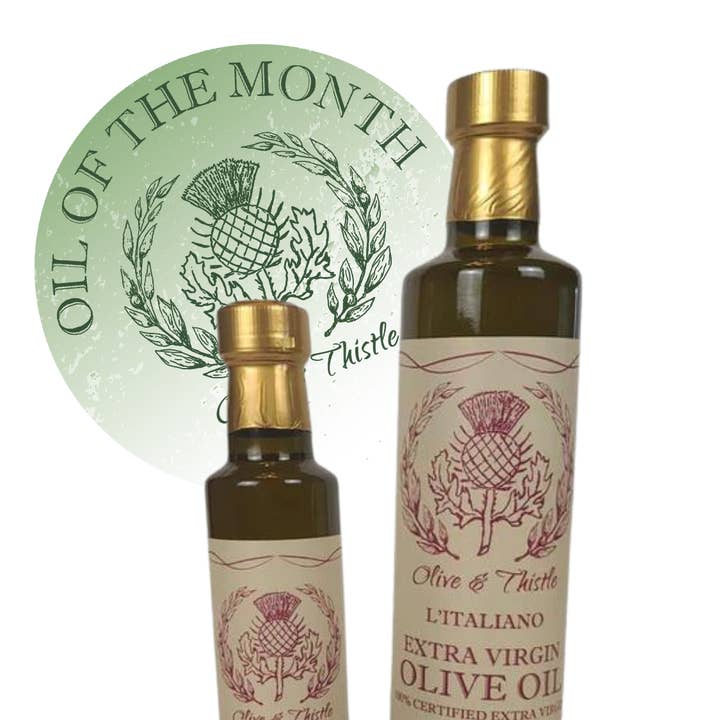 HUILE DU MOIS pour la vente par Olive & Thistle