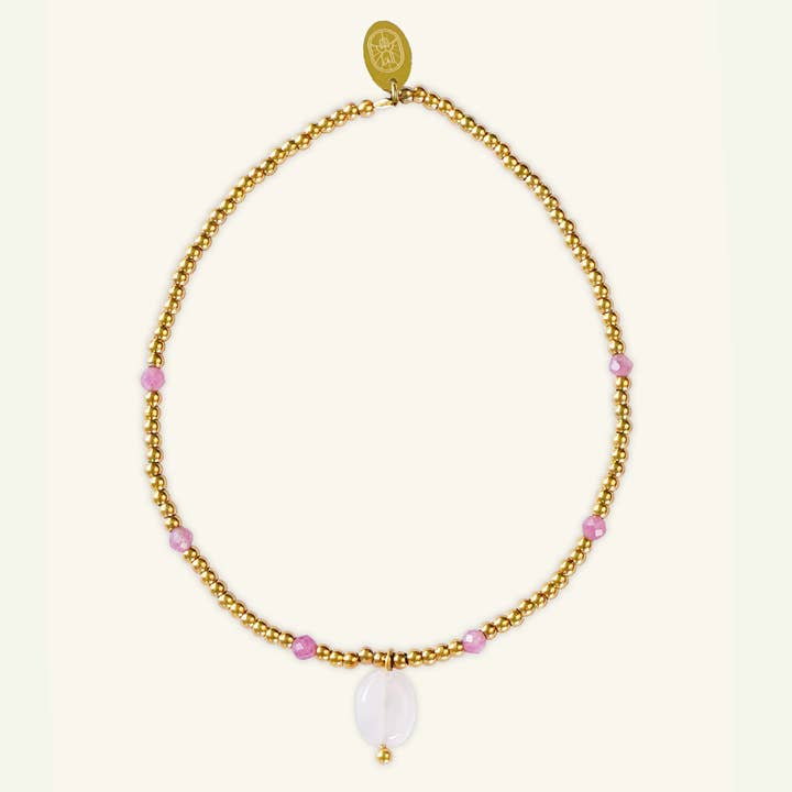 Rose Quartz Bracelet for wholesale by Mable Happiness