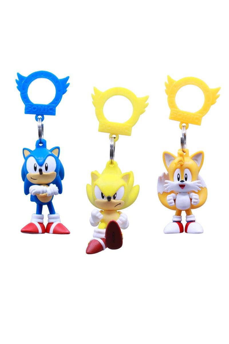 License 2 Play Toys - Wholesale Figurine Toy - Kids - Sonic the Hedgehog Clip-On Figure Assortment in 18pc Display5