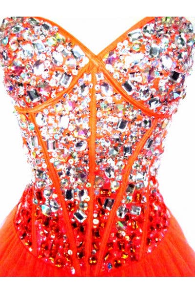 Chicas – Vestido comprido - Mulher por atacado – Vestido Longo Princesa Com Espartilho de Rhinestone C58148