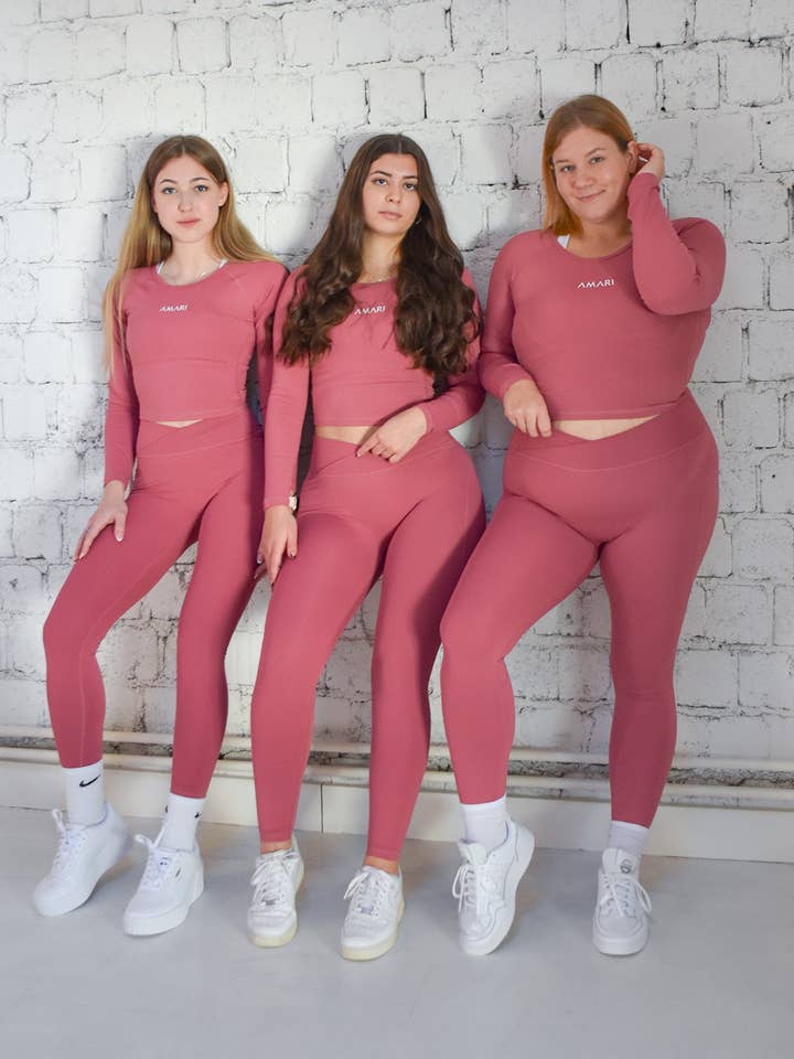 leggings de alto rendimiento - cherry para venta al por mayor de Amari Wear