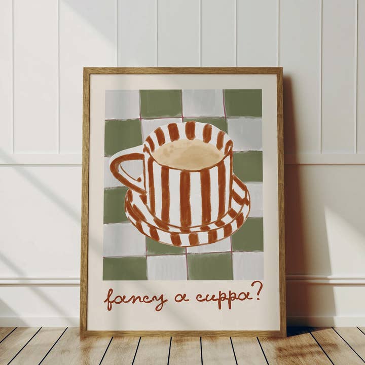 Moonshine Prints - Wholesale Art Print - Fancy a Cuppa Print1