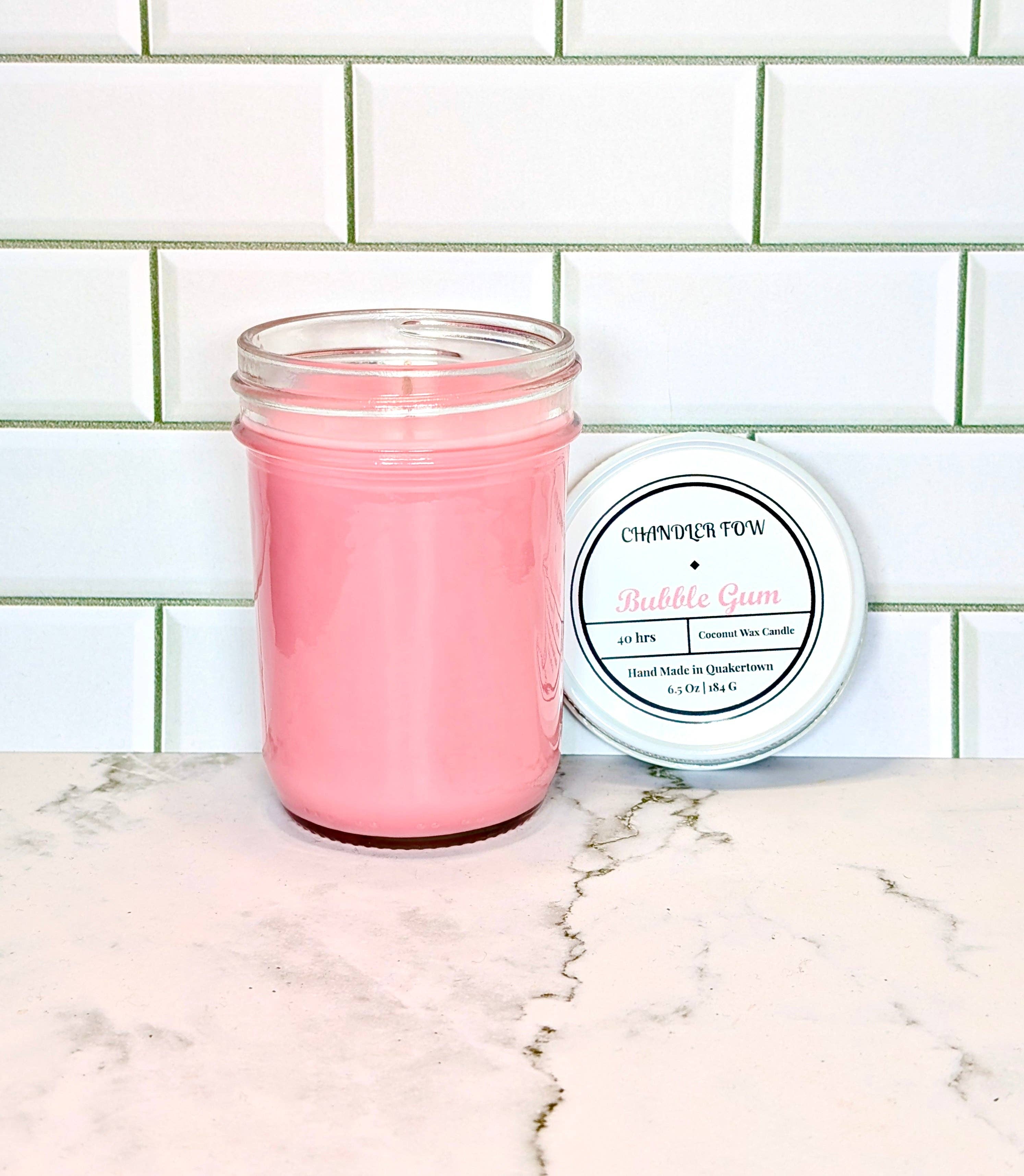Chandler Fow - Wholesale Jar/Filled Candle - Bubble Gum 6.5 Oz Jar Candle0