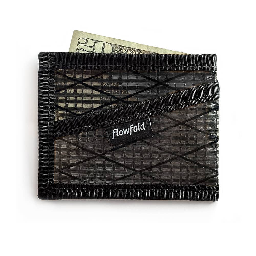 Flowfold - Wholesale Card Holder - Unisex - Recycled Sailcloth Craftsman - 3 Pocket Card Holder Wallet