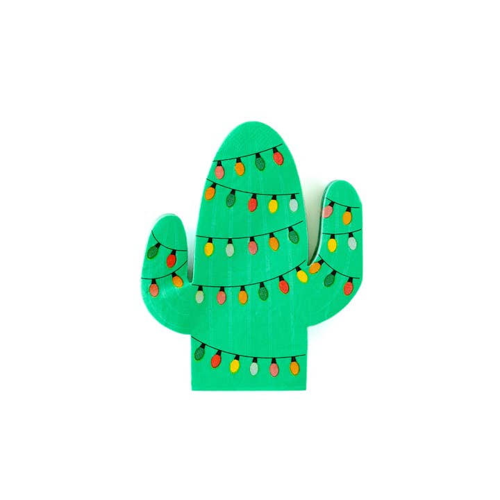 PLTS240C - Cactus Shaped Napkin for wholesale by My Mind’s Eye