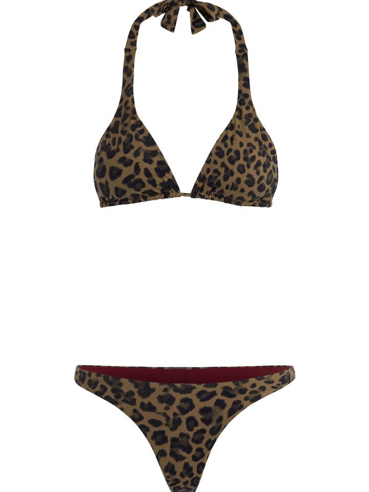Halter-Bikini in Bianca für den Großhandel von Zemra Swim
