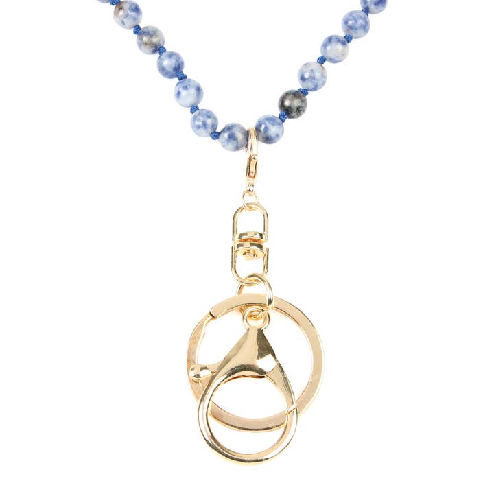 MYS Wholesale Inc - Wholesale Link & Chain Necklace - Natural Stone Beads Lanyard Necklace5