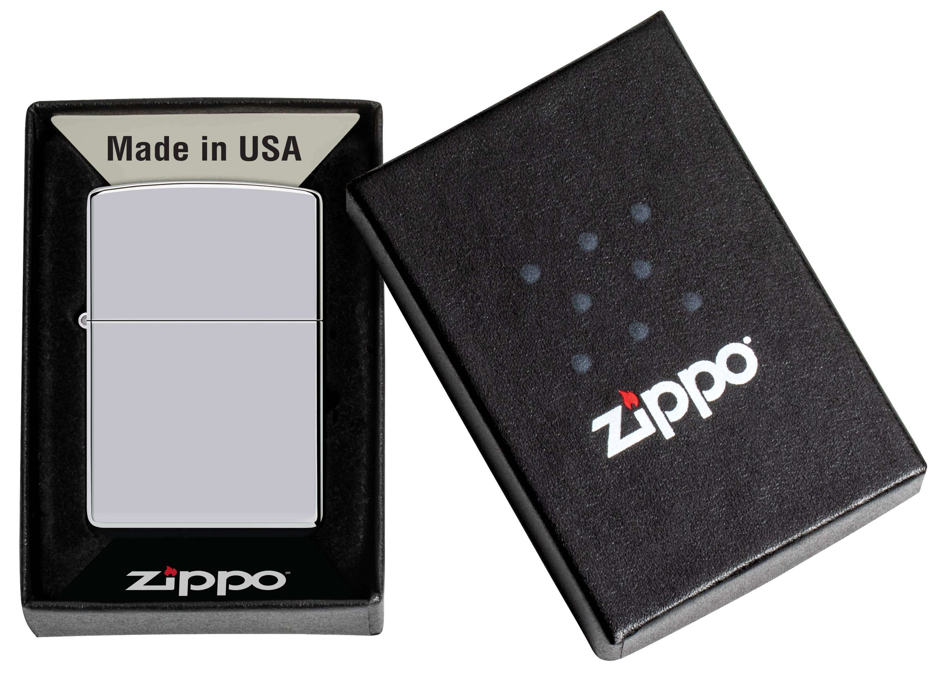 Zippo UK – wholesale Lighter – Zippo - 250 CHROME HIGH POLISHED Genuine Lighter0