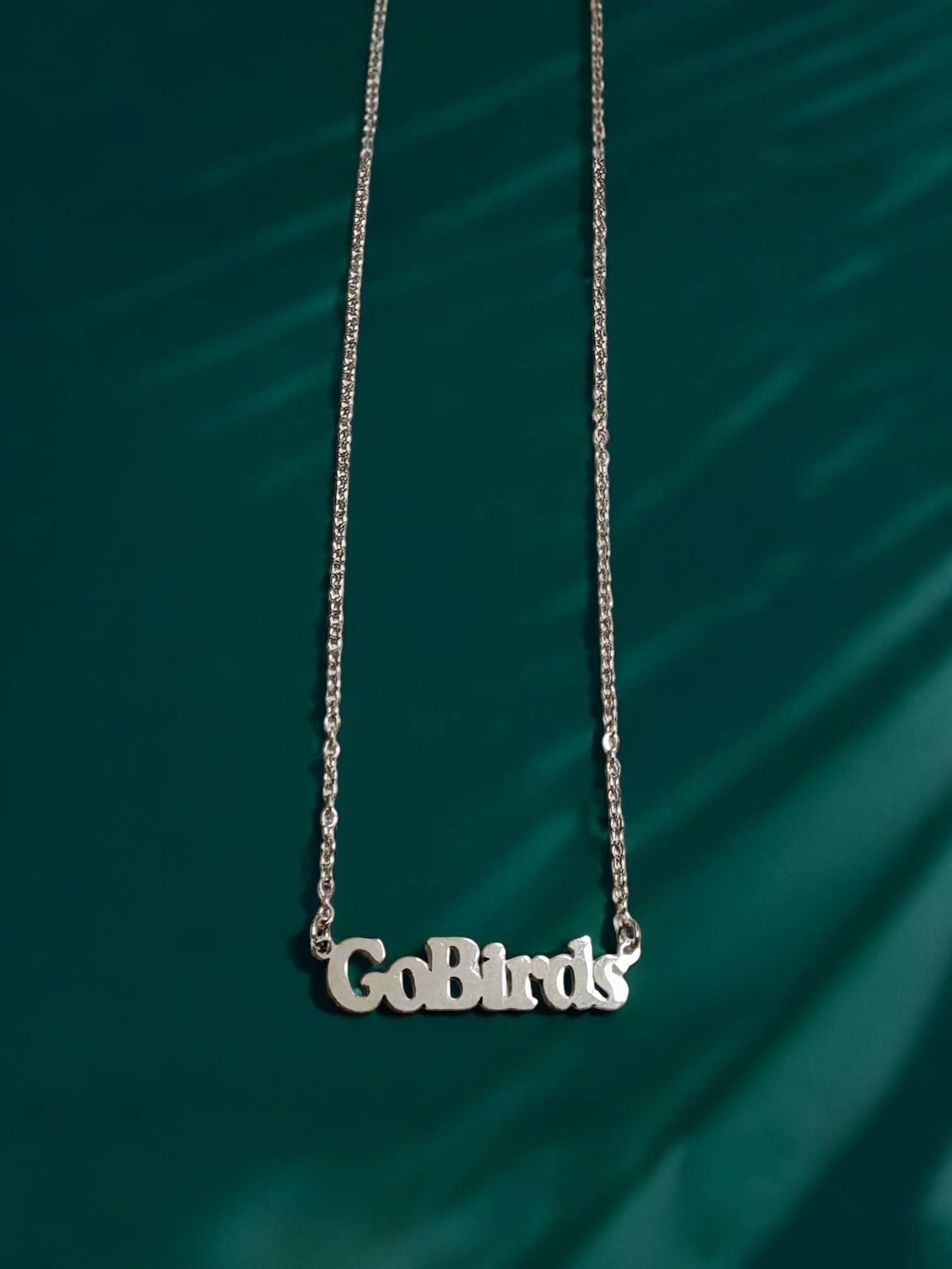 GeoMetricGem - Vendita all'ingrosso Collana con ciondolo/pendaglio - Collana con Ciondolo Go Birds ~ Oro o Argento1