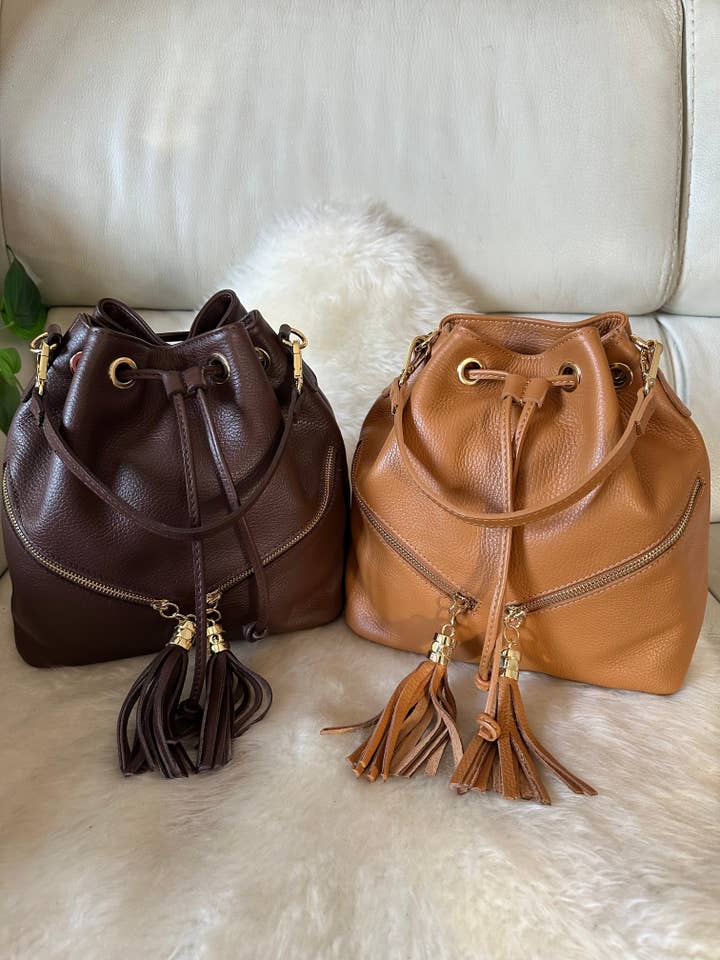 LINA- emmer van echt leer voor wholesale door Zhade