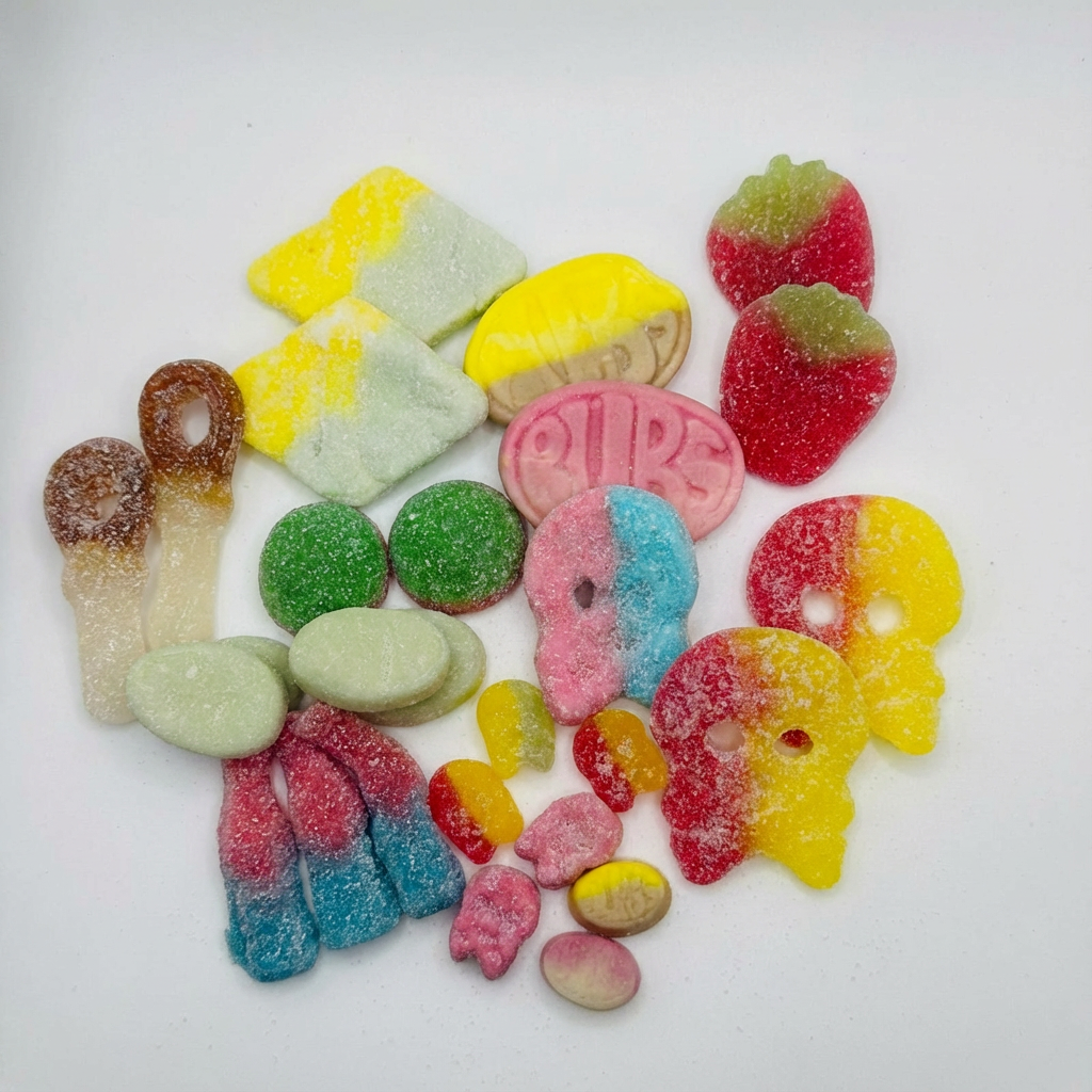 Swedish Sweets Wholesale LLC - Swedish Candy - Wholesale Gummy - Bubs Mix With Swedish Candy 1/2lb Bag (12 Pack)2