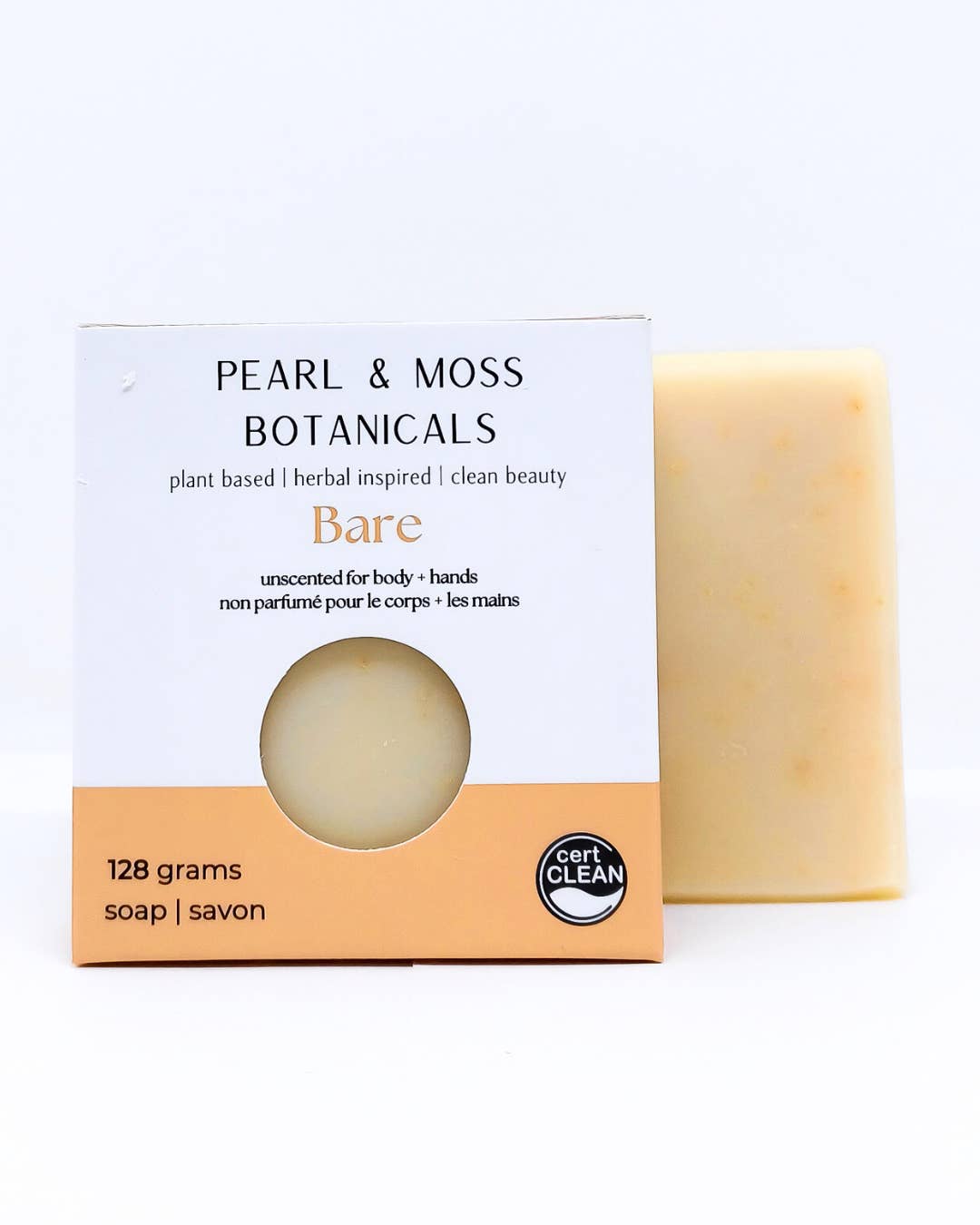 Pearl & Moss Botanicals Inc. - Wholesale Bar Soap - Soap Bar - Bare (Unscented)