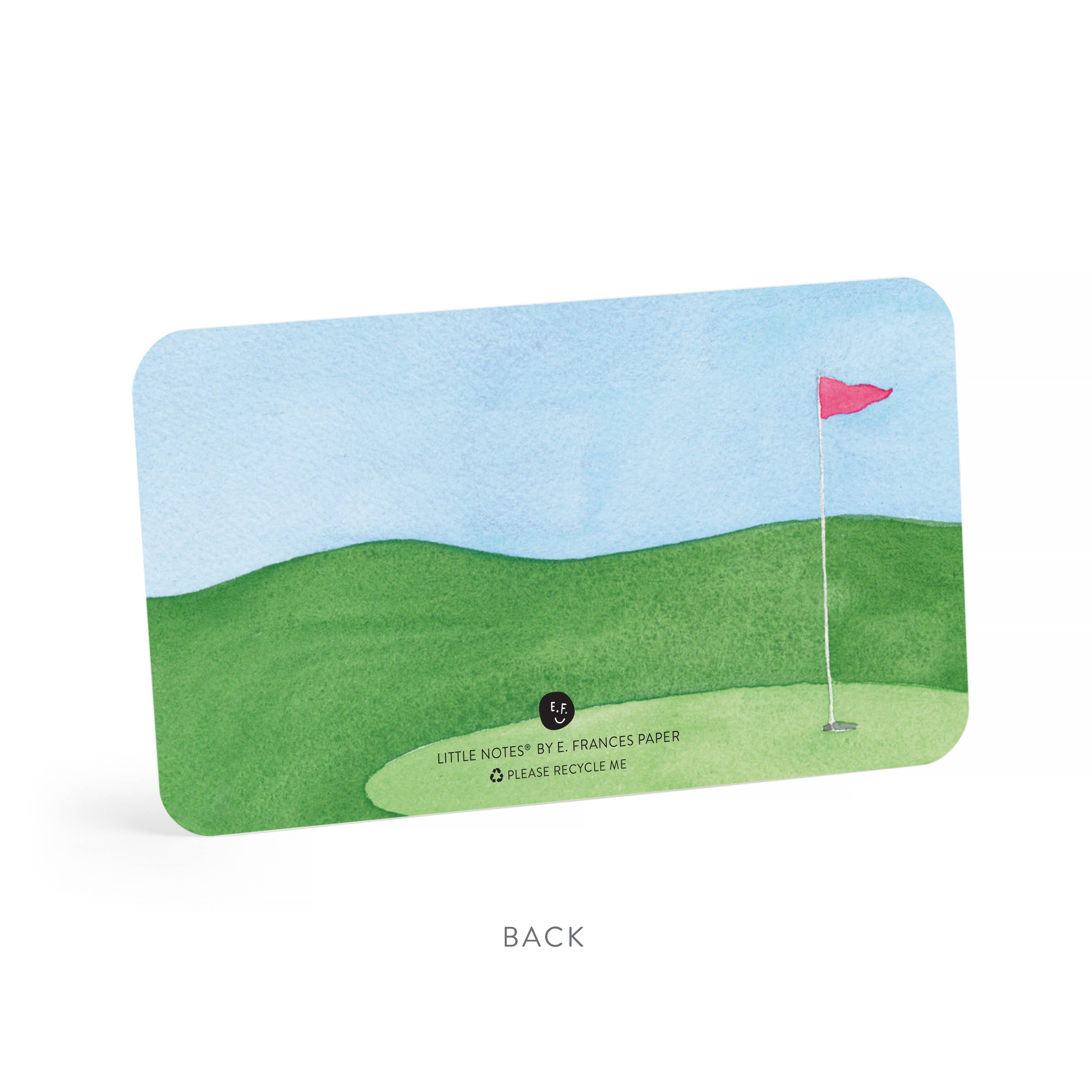 E. Frances Paper - Wholesale Stationery/Notecard Set - Golf Tee Little Notes®3