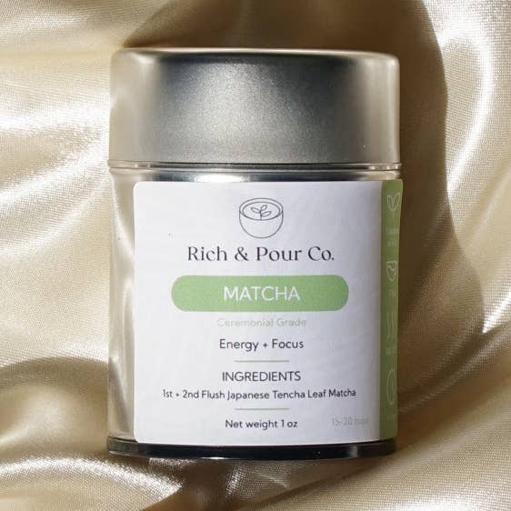 Matcha Green Tea Powder for wholesale by Rich & Pour