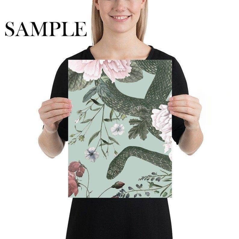 Wallpapers4Beginners - Wholesale Wallpaper - Carta da parati floreale botanica leggera6