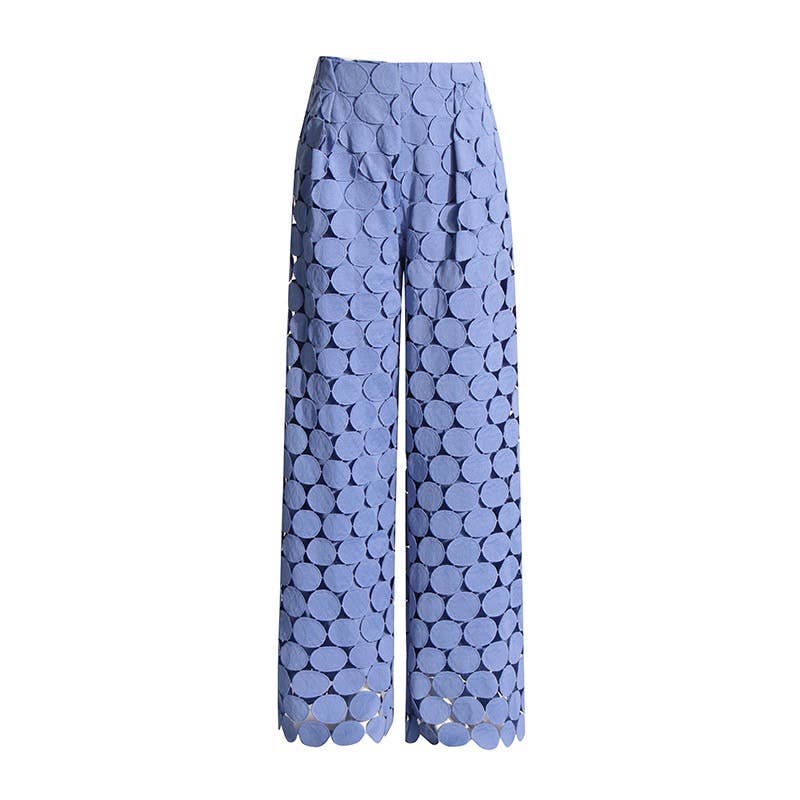 Productseeker - Wholesale Pants - Women's - PT006Y Tassel High-Waist Trousers - Spring Chic3