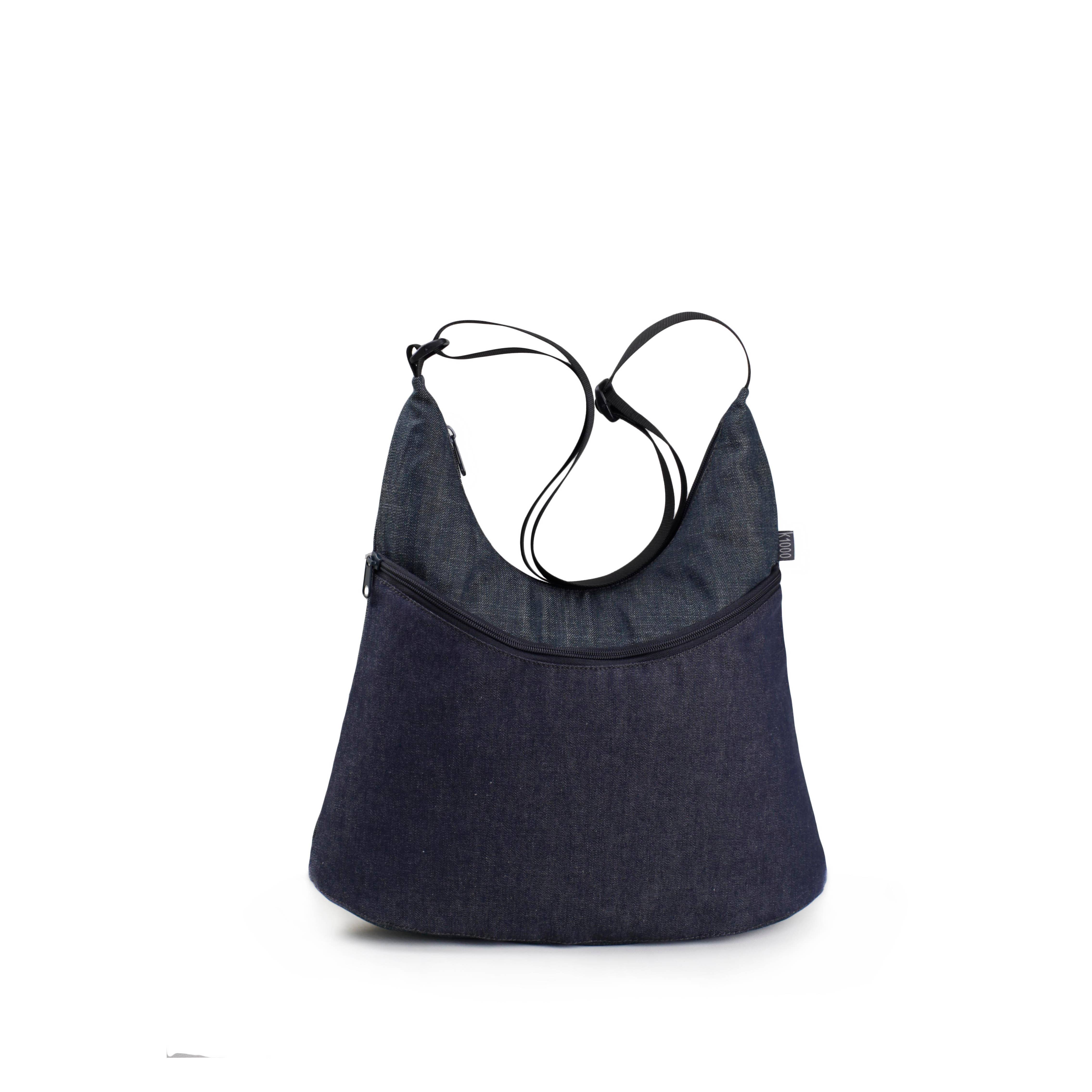 K1000 – Großhandel Schultertasche – Damen – Kleine Denim-Tasche – handgefertigt0