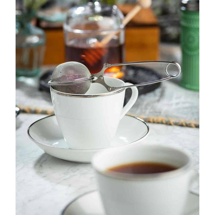 TableCraft Products Company - Vente Passoires à thé/infuseurs - Infuseur en forme de boule à thé pour feuilles de thé en vrac6