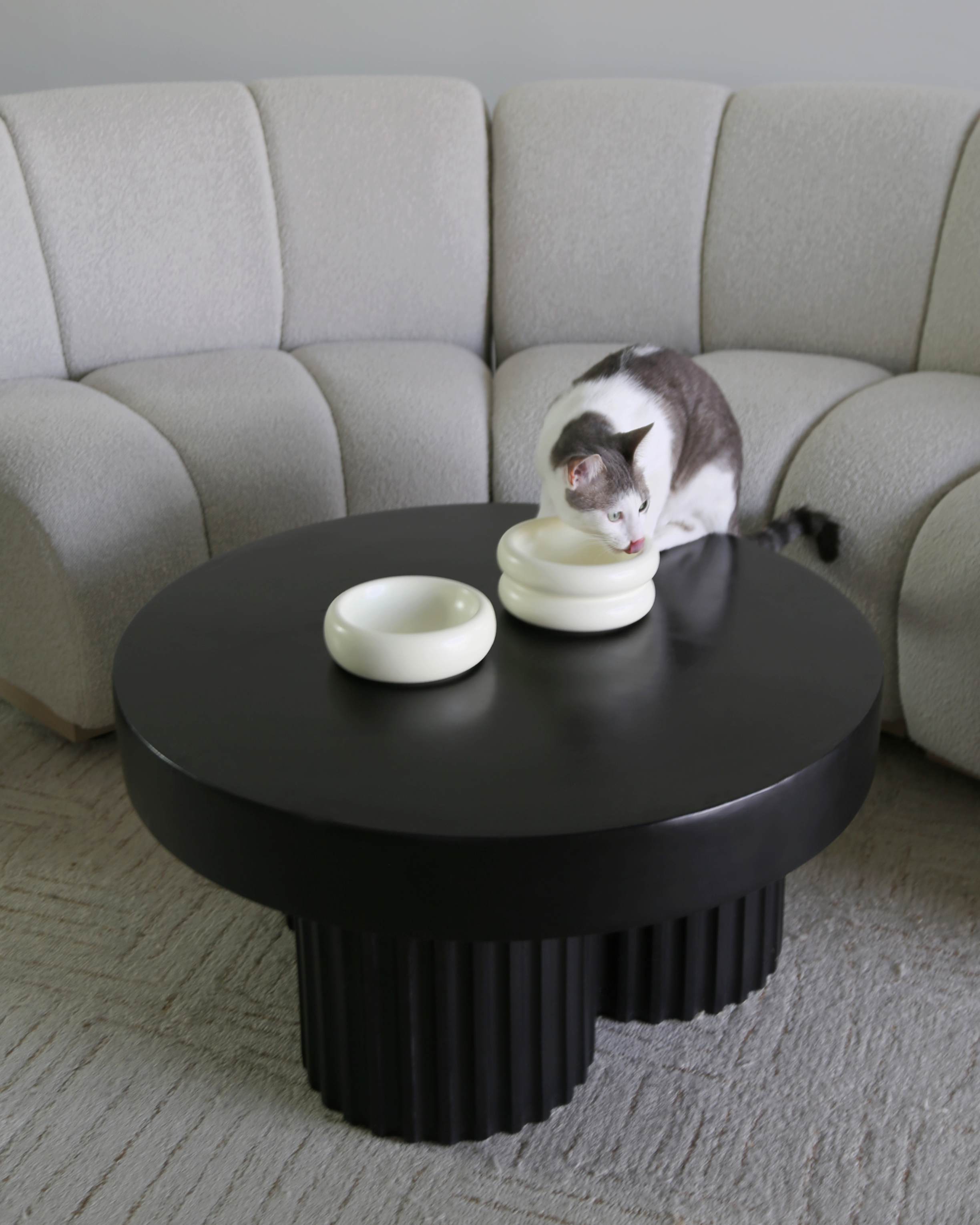 Catenary Home - Venta al por mayor Comedero - Gatos y perros - Cuenco Halo para mascotas de cerámica elegante2