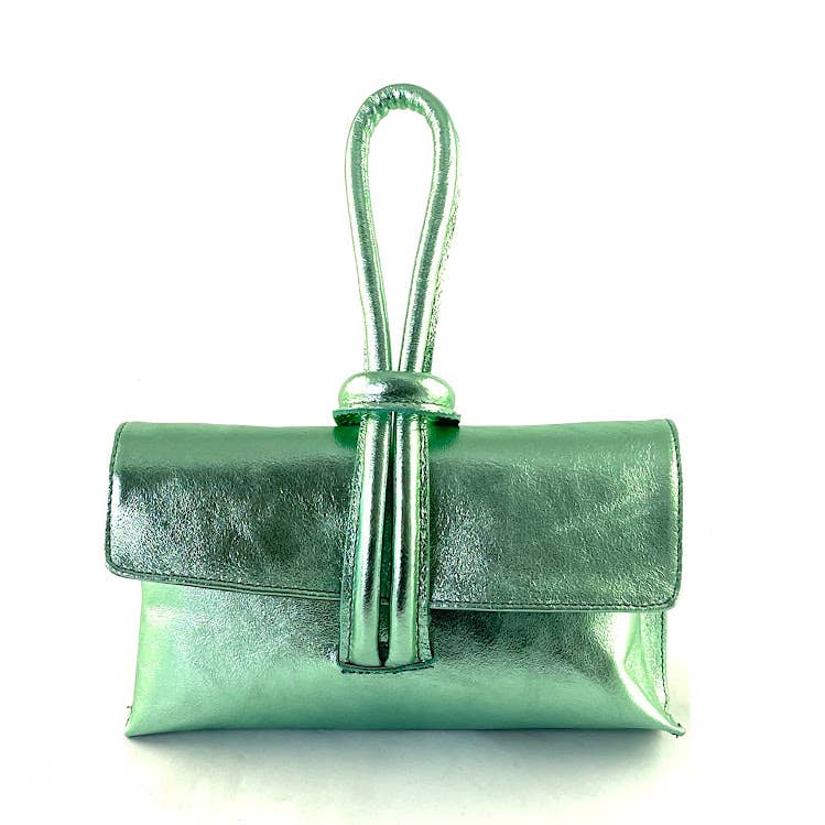 MILANO AMOUR - Vendita all'ingrosso Pochette - Donna - POCHETTE MICHELLE LAMINATO CON NODO7