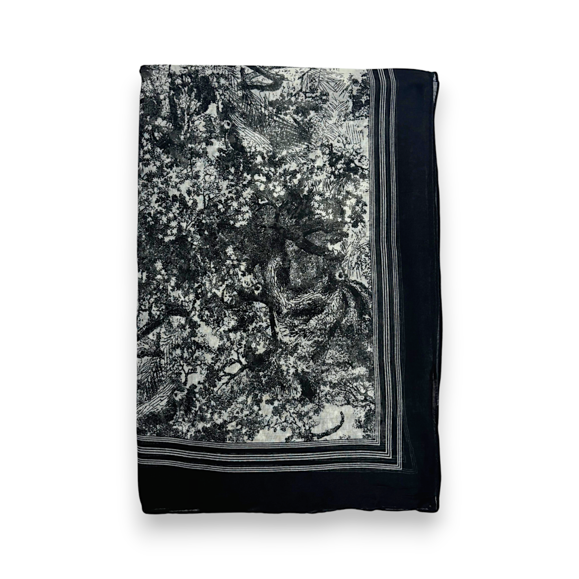 Lili Scarves - Vente Écharpe – femme - Écharpe imprimée forêt d'été6