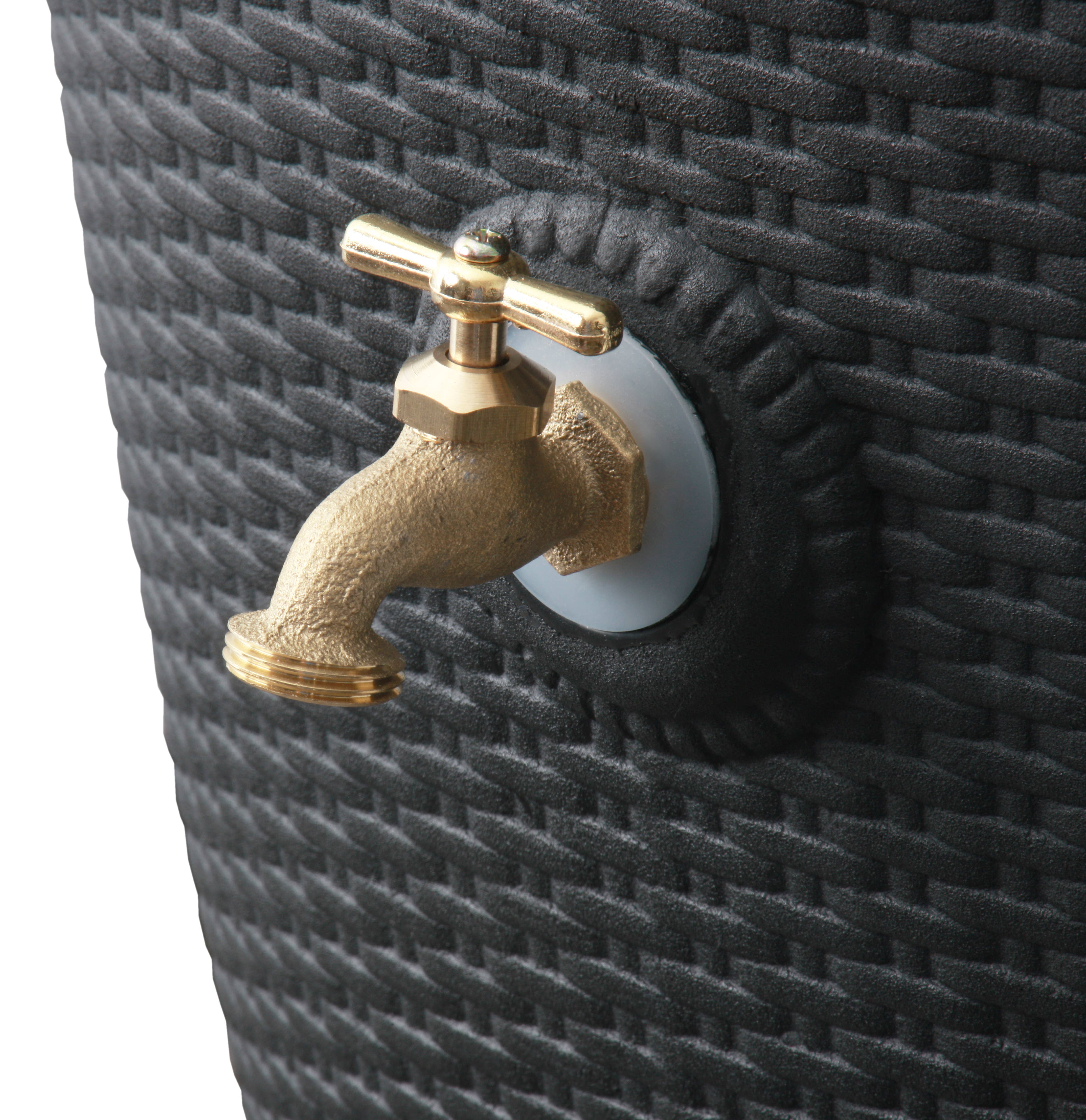 Algreen - Vente Outil de jardinage - Tonneau de pluie en osier 50G12