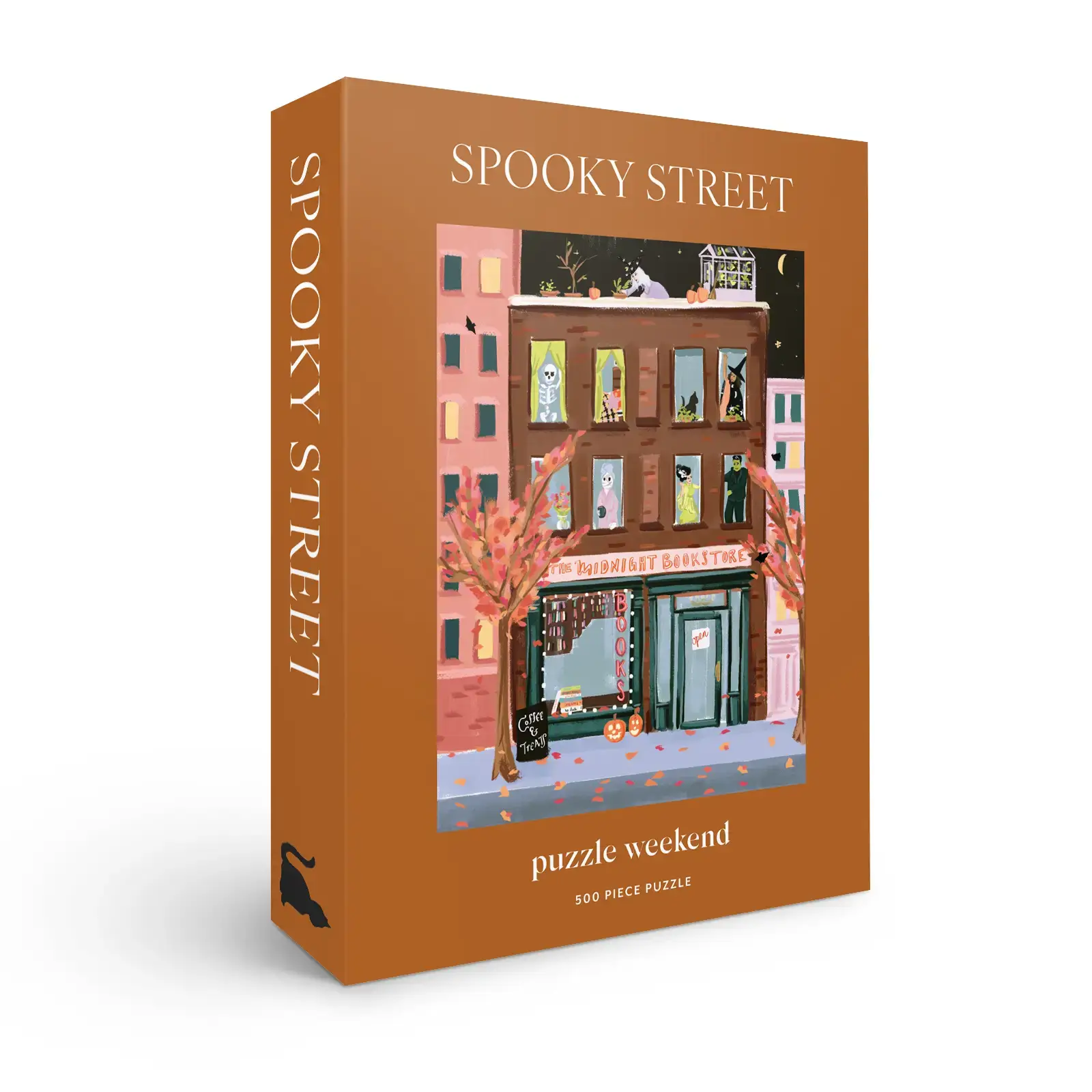 Puzzle Weekend - Wholesale Puzzle - Adult - Spooky Street 500 Piece Halloween Puzzle5