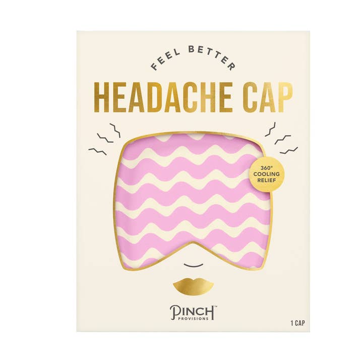Pinch Provisions - Wholesale Hot/Cold Compress - Headache Cap | Orchid | Spa Gifts