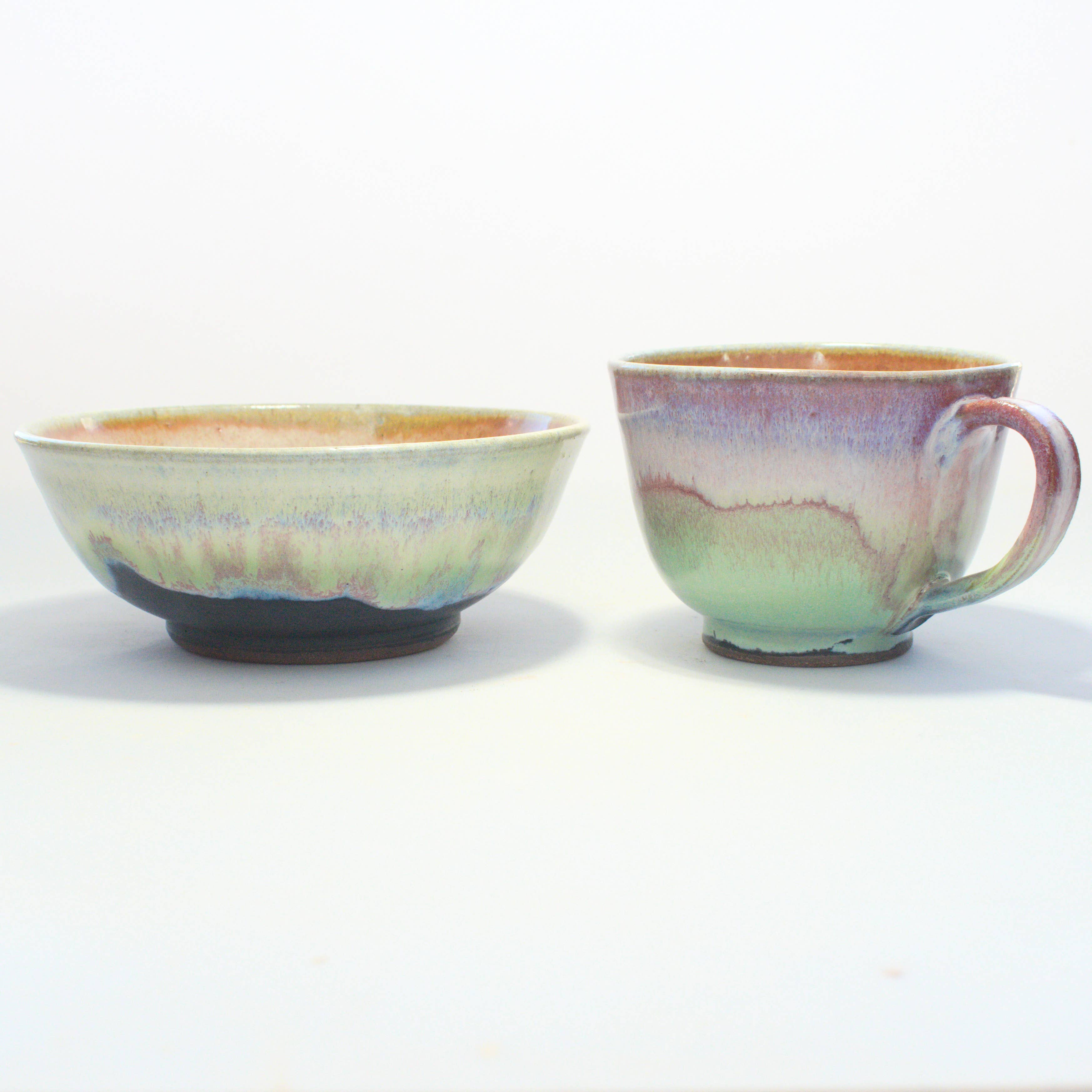 Ceramic Heights - Wholesale Coffee Mug - Drippy Hibiscus Mug5