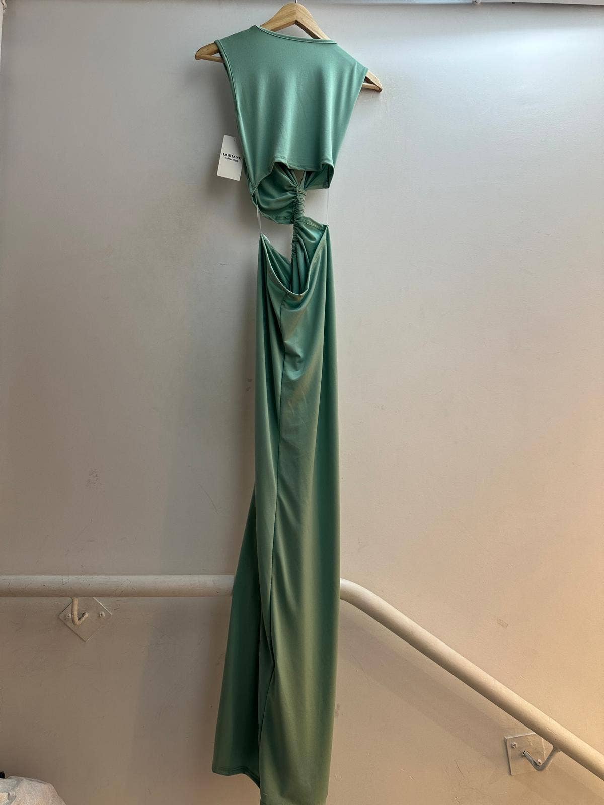 LORIANE – wholesale Gown – Women's – 6595 long dress with slit one size 11