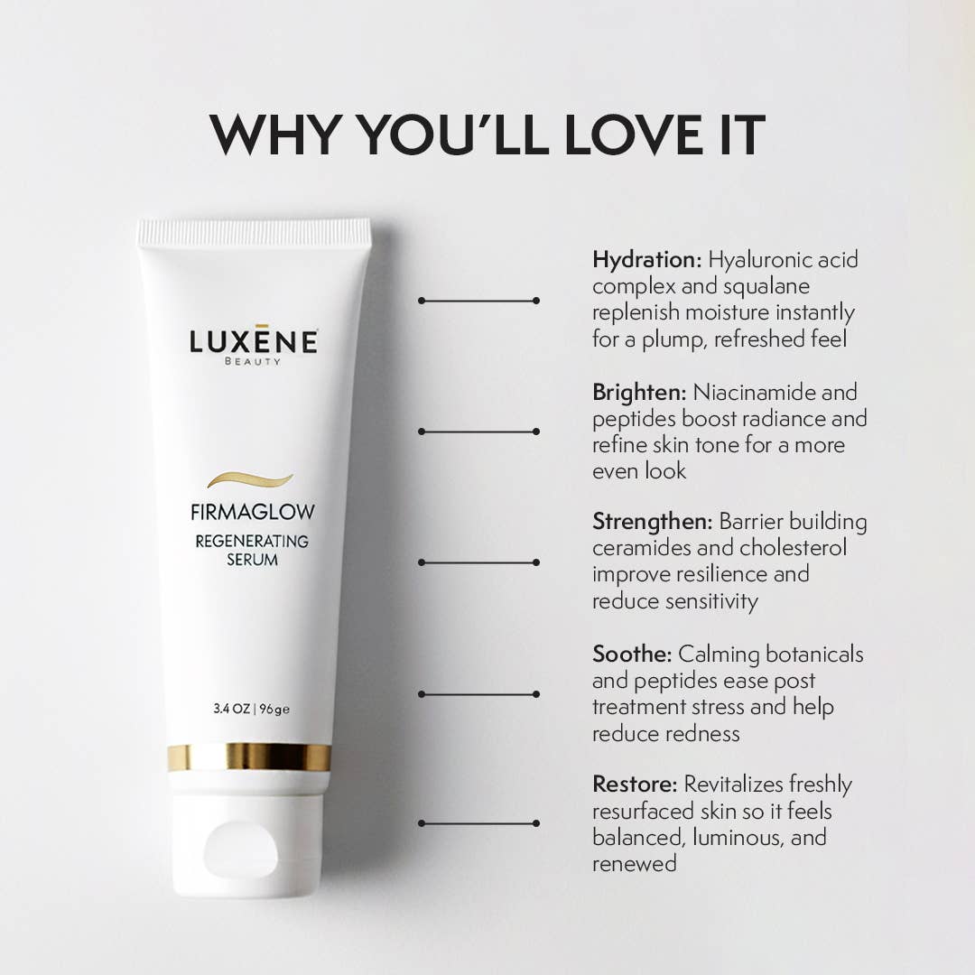 Luxene Beauty - Wholesale Facial Serum/Concentrate - FIRMAGLOW® Regenerating Serum - Case of 121