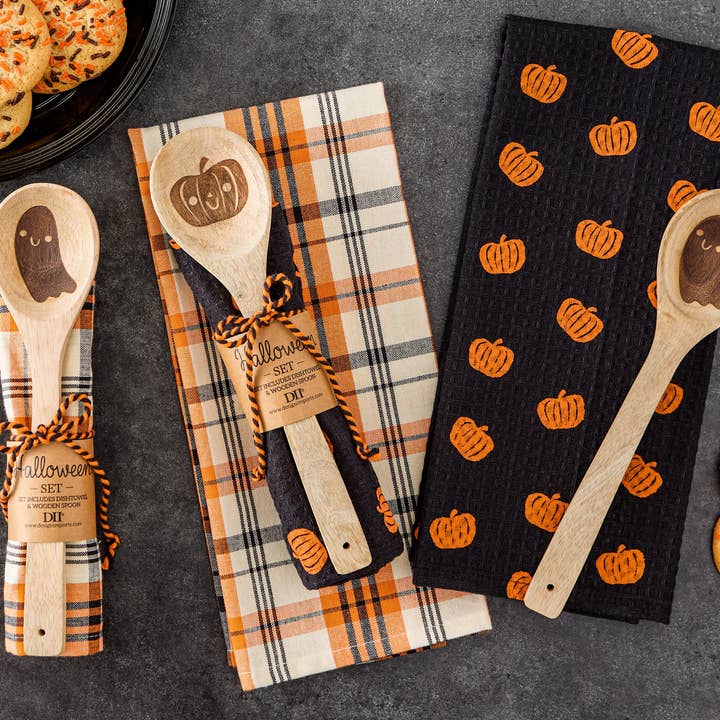 Design Imports - Vendita all'ingrosso Cucchiai da cucina - Felice Halloween DT + Set Regalo Cucchiaio Confezione Mista2