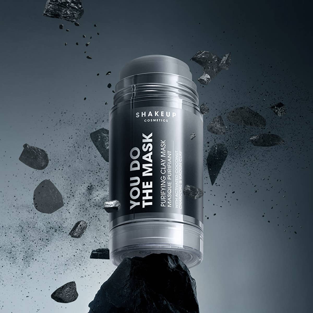 Shakeup Cosmetics - Wholesale Skincare Face Mask - Men's - YOU DO THE MASK Deep Cleaning Charcoal Face Mask Stick4