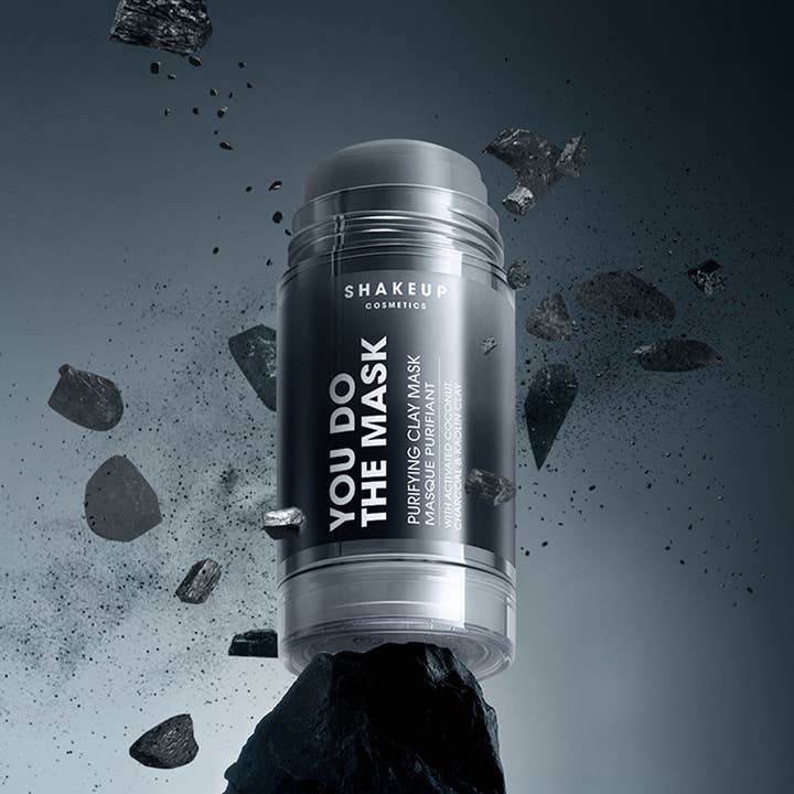 Shakeup Cosmetics - Wholesale Skincare Face Mask - Men's - YOU DO THE MASK Deep Cleaning Charcoal Face Mask Stick4