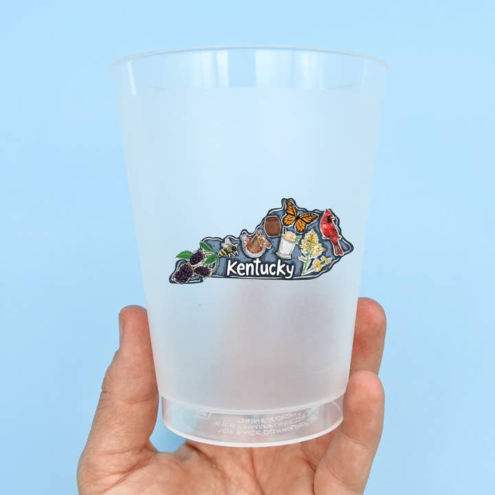 Kentucky State Favorites Party Cup Set Reusable Drinkware for wholesale by Home Malone