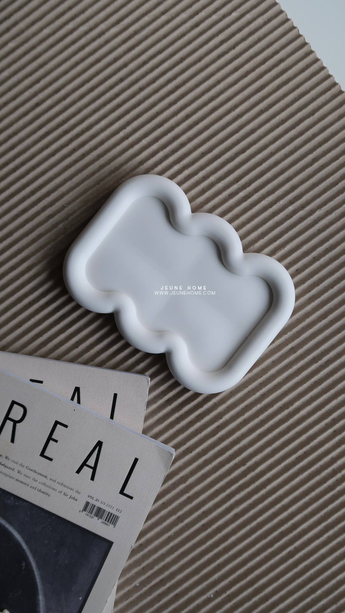 Jeune Home – wholesale Decorative tray – Val - wavy trinket tray | jewellery tray | catch all tray 4