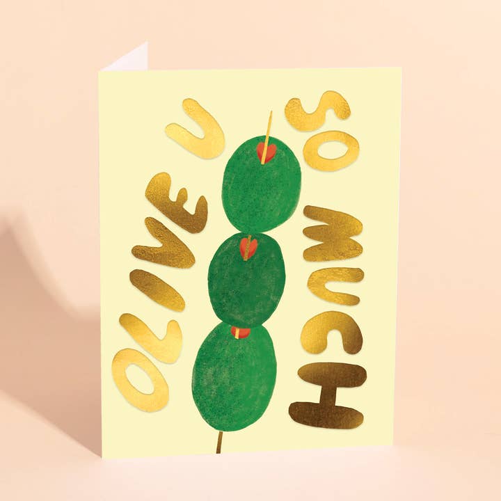 OLIVE JUICE - Love Card for wholesale by Carolyn Suzuki