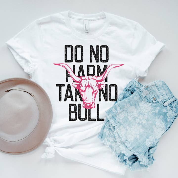 NO HARM, NO BULL for wholesale by Sassy and Sublime
