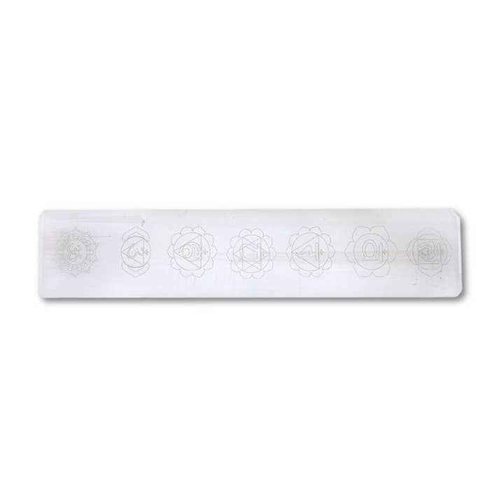 Selenite Bar - 7 Chakra for wholesale by Earths Elements Wholesale