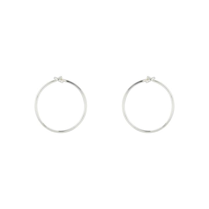 Mark Steel Jewelry - Wholesale Hoop Earrings - 22 Gauge Wire Hoop Earring Available in Sizes 9mm-18mm6