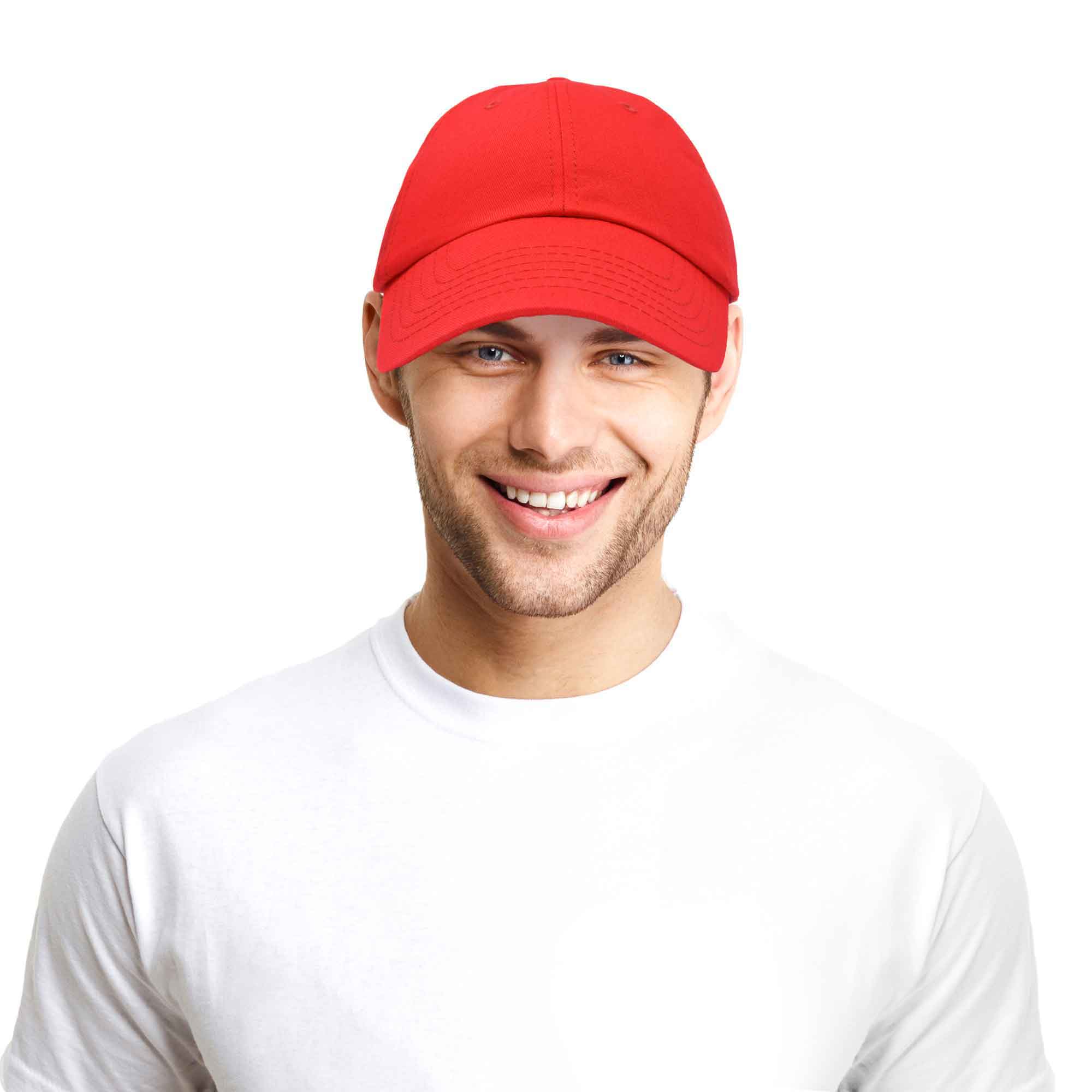 Dalix - Wholesale Baseball Cap - Unisex - DALIX Unisex Unstructured Cotton Cap Adjustable Plain Hat118