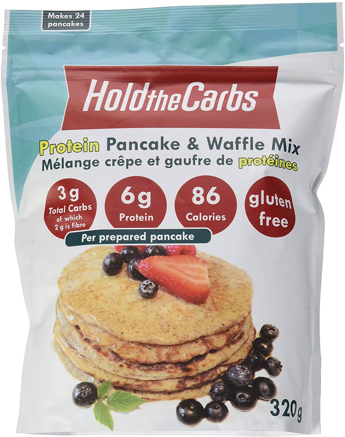 Hold The Carbs - Wholesale Pancake mix - Protein Pancake & Waffle Mix0