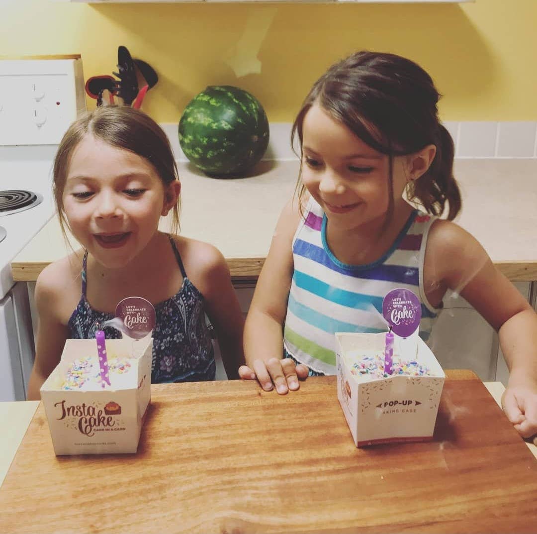 InstaCake Cards – wholesale Cake mix – Celebration Cake Kit - Vanilla Confetti6