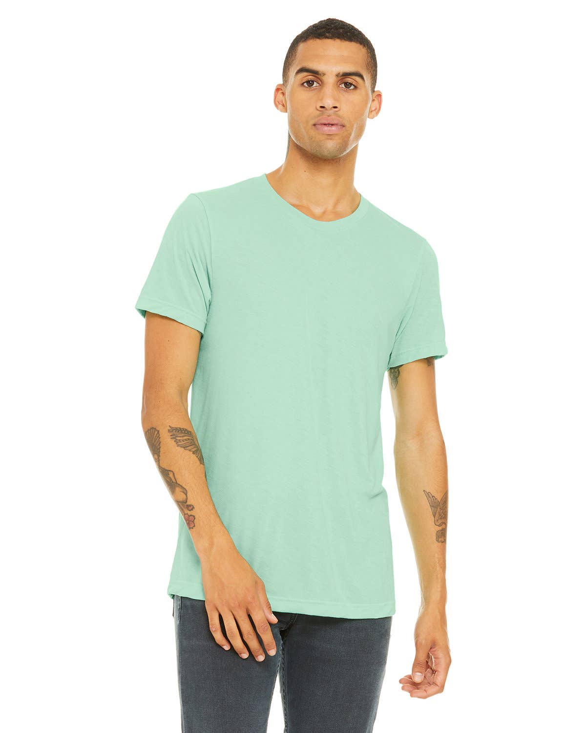 Total Apparel - Wholesale T-Shirt - Men's - Bella + Canvas Unisex Heather Blank CVC T-Shirt | 3001CVC39